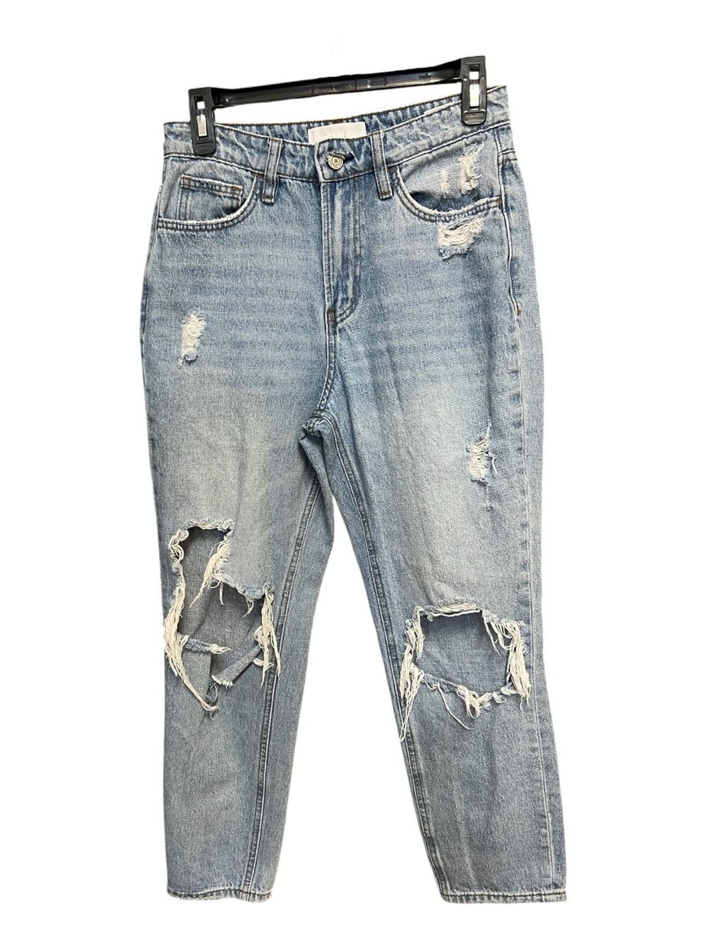 EUC Vervet High Rise Distressed Straight Leg Jeans | Size 26
